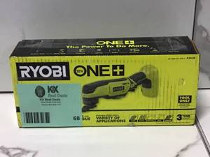 lot 68 image: ONE 18V Cordless Multi-Tool (Tool Only) by RYOBI Customer Returns See Pictures
