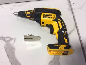 lot 75 image: 20-Volt MAX XR Cordless Brushless Drywall Screw Gun (Tool-Only) by DEWALT Customer Returns See Pictures