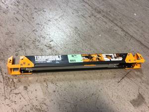 lot 95 image: 42.4W x 28.8H C550 Powder-Coat Steel Sawhorse and Jobsite Table with 1100 lb capacity by TOUGHBUILT Customer Returns See Pictures