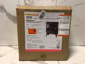 lot 100 image: Kingham Infrared Electric Stove Customer Returns See Pictures
