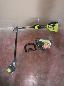 RYOBI 40V HP Brushless 15 in. Cordless Carbon Fiber Shaft Attachment Capable String Trimmer (Tool Only). See Pictures