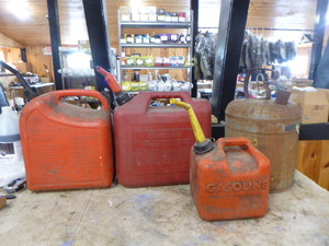 4 Gas Cans