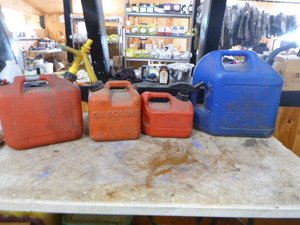 4 Gas Cans