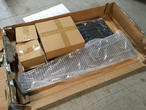 Hampton Bay Outdoor Pyramid Heater open Box review pictures