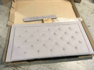 Upholstered Headboard  customer returns see pictures