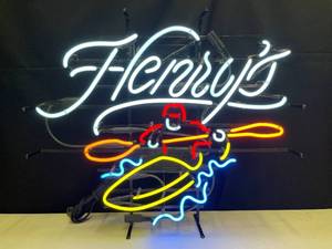 lot 4 image: Henrys Kayak neon