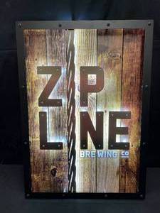 lot 31 image: Zipline Brewing Co. LED sign, NIB