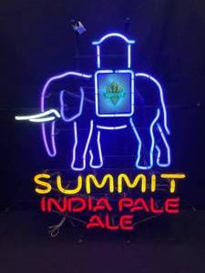 lot 24 image: Summit India Pale Ale elephant neon