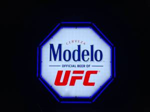 lot 52 image: UFC, Modelo Official Beer of the UFC, LED, NIB