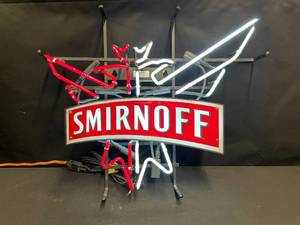 lot 66 image: Smirnoff neon