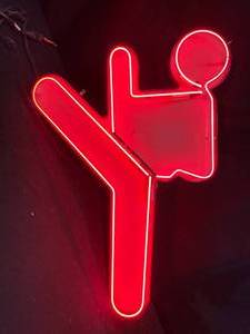 lot 85 image: Martial Arts graphic neon