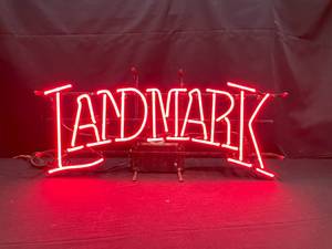 lot 86 image: Landmark neon