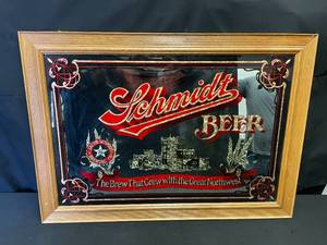lot 89 image: Schmidt Beer mirror