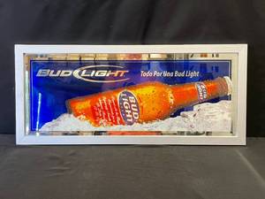 lot 96 image: Bud Light mirror, NIB