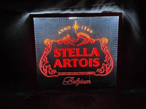 lot 107 image: Stella Artois LED