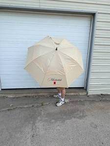lot 111 image: Michelob Golf umbrella, NIB, NEW