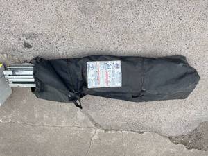 lot 127 image: E-Z Up Pop up tent poles  base with 4 wall expansion set