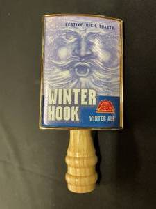 lot 134 image: Winter Hook Winter Ale tap handle, New