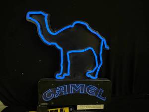 lot 172 image: Camel Cigarettes  tobacco LED light up