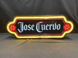 lot 188 image: Jose Cuervo neon sign