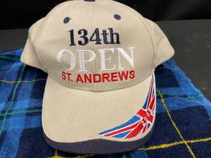 lot 115 image: St. Andrews 134th Open, Golf, Scotland, baseball hat, NEW