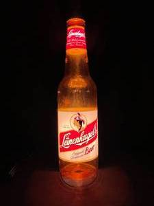 lot 199 image: Leinenkugels light up 3D beer bottle