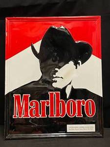 lot 215 image: Marlboro man tin tacker