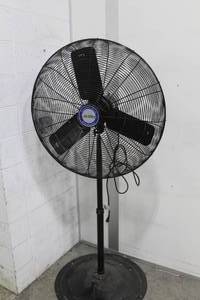 lot 13 image: Lasko Industrial Pedestal Fan