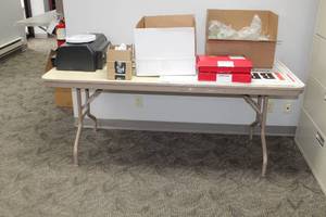 lot 47 image: Folding Conference Table