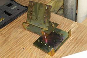 lot 84 image: Lot of (2) Metal Folding Stands