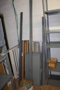 lot 69 image: Shelving Parts - (12) Uprights, (6) Shelves