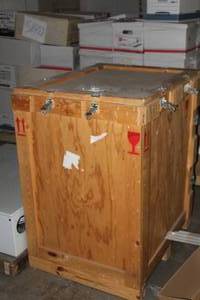 lot 143 image: Wooden Storage Crate
