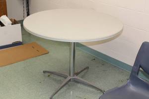 lot 132 image: Pedestal Conference Table