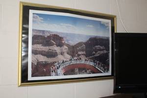 lot 142 image: t The Skywalk Over The Grand Canyon Wall Art