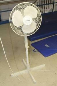lot 109 image: Duracraft Oscillating Pedestal Fan