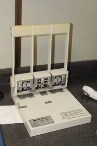 lot 342 image: Acco 650 3-Hole Letter Size2-Hole Top of Page Punch