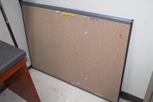 lot 347 image: Bulleting Cork Board
