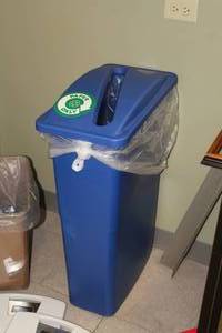 lot 392 image: Paper Trash Bin