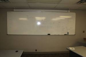 lot 423 image: 12x4 Wall-Mount Dry Erase Board