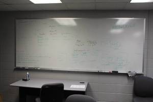lot 424 image: 10x4 Wall-Mount Dry Erase Board