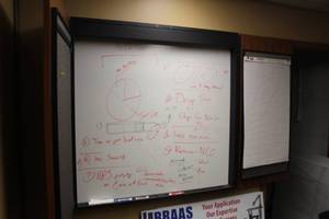 lot 431 image: Dry Erase Board Cabinet