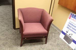lot 432 image: Upholstered Arm Chair