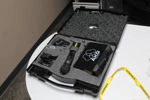 lot 481 image: AKG SR 40 Flex Pro Microphone with Case