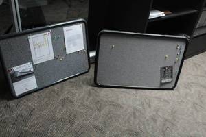 lot 488 image: Lot of (2) Push Pin Boards