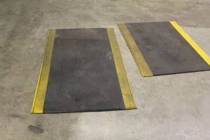 lot 176 image: Lot of (2) Rubber Floor Mats