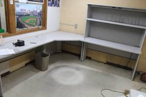 lot 201 image: Corner Office Desk