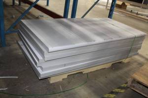 lot 40 image: Lot of (8) Wood Table Tops