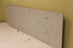 lot 656 image: Push Pin Board