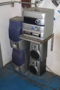 lot 720 image: Aiwa Compact Stereo with (4) Speakers