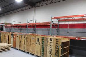 lot 769 image: Pallet Racking with (6) Uprights, (22) Beams, (22) Grates
